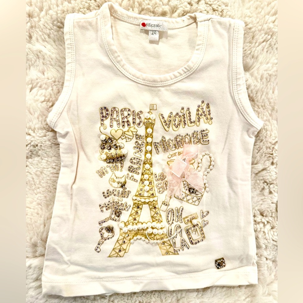Microbe by Miss Grant girls tank top - 24